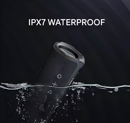 HiFuture Ripple IPX7 Portable Wireless Speaker Blue