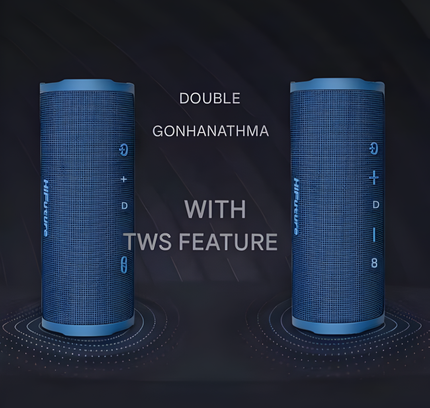 HiFuture Ripple IPX7 Portable Wireless Speaker Blue