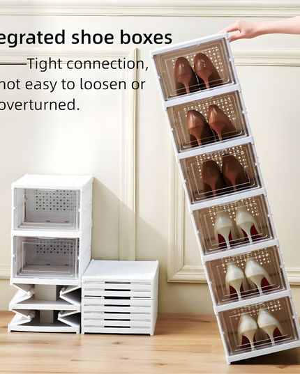 Telescopic folding shoe rack 6 Layers