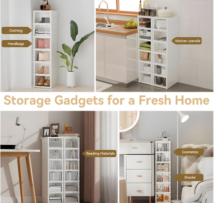 Telescopic folding shoe rack 6 Layers