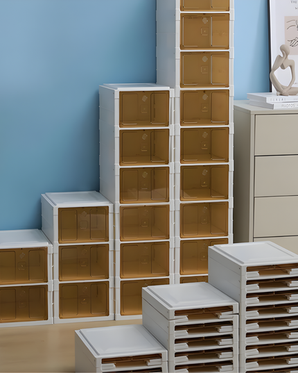 Telescopic folding shoe rack 6 layer