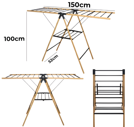 Clothes Drying Stand Wooden