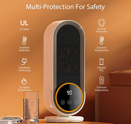 Portable Fan Heater E68S