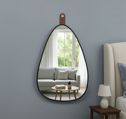 Wall Hanging Mirror Oval Shape
