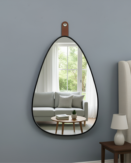 Wall Hanging Mirror Oval Shape