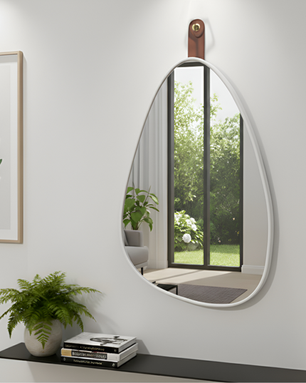 Wall Hanging Mirror Oval Shape