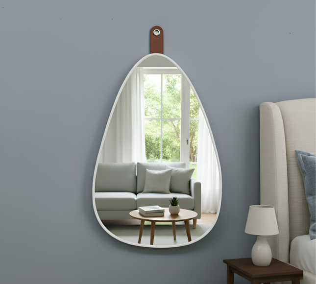 Wall Hanging Mirror Oval Shape