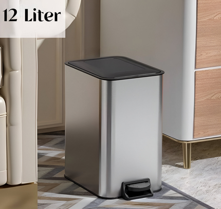 Stainless Steel Trash Can 12 Liter
