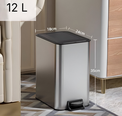 Stainless Steel Trash Can 12 Liter