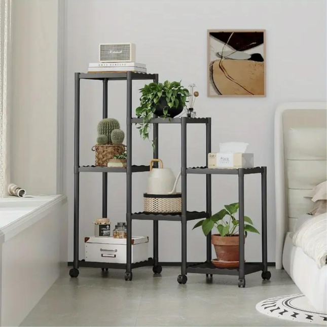 Multifunctional Storage Flower Rack