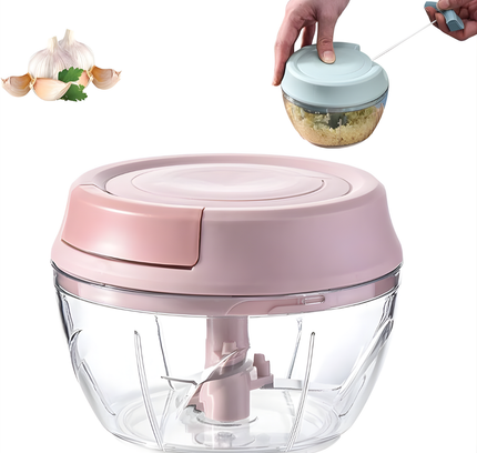 Easy Spin Cutter Vegetable Chopper