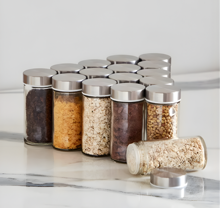 Spice Jar Set 16 Pcs with Revolving Stand
