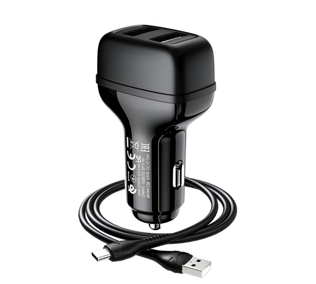 Car Charger Micro Hoco Z36 Dual Port