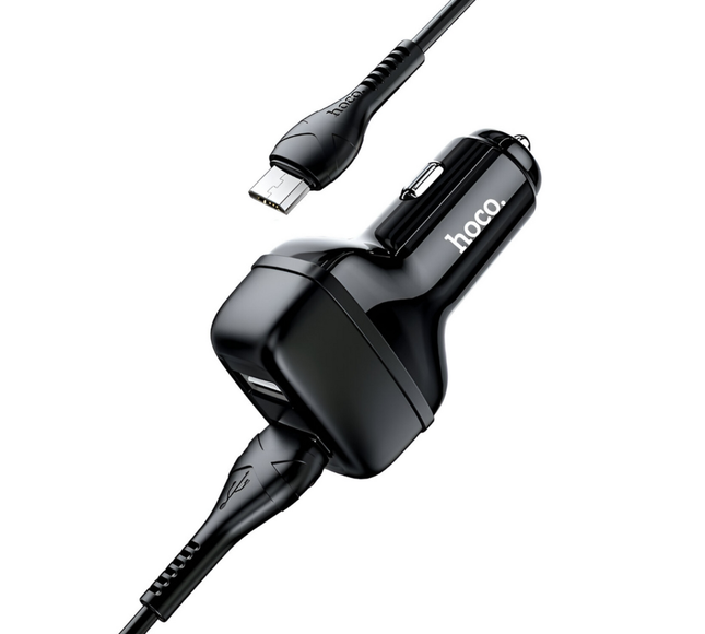 Car Charger Micro Hoco Z36 Dual Port