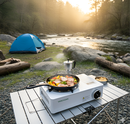 Portable Camping Gas Stove Single