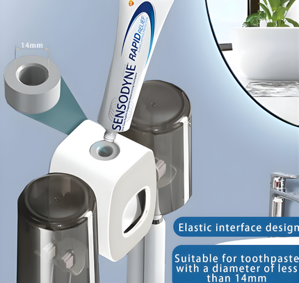 حامل فرشاة الأسنان ومعجون الأسنان