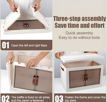 خزانة تخزين قابلة للطي بخمس طبقات