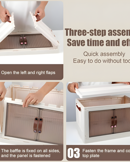 خزانة تخزين قابلة للطي بخمس طبقات