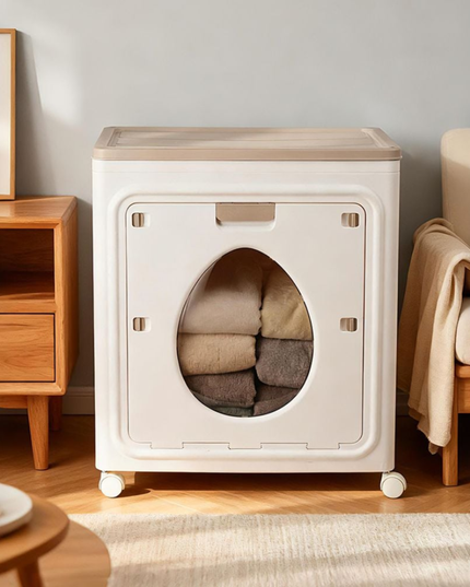 Foldable Storage Organizer Box Plastic