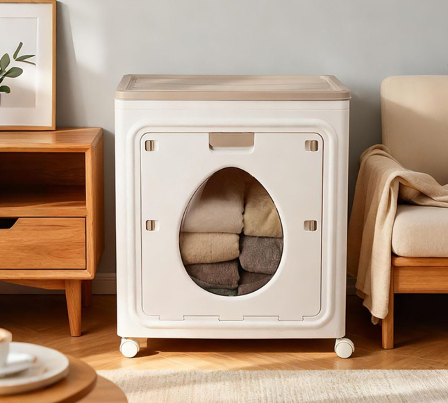 Foldable Storage Organizer Box Plastic