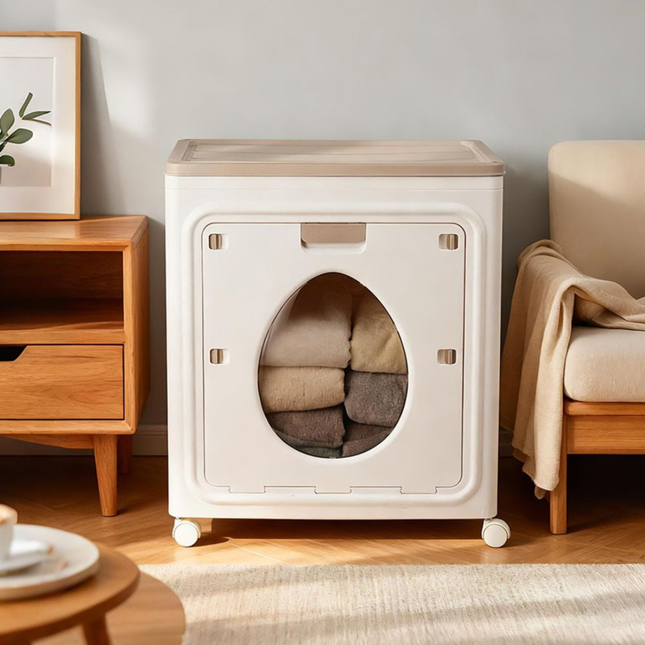 Foldable Storage Organizer Box Plastic