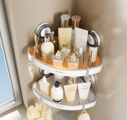 Suction Cup Corner Shelf Ecoco