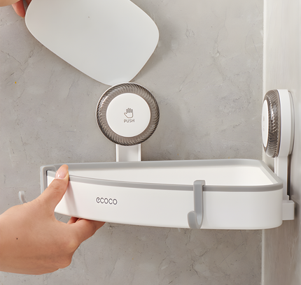 Suction Cup Corner Shelf Ecoco