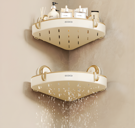 Suction Cup Corner Shelf Ecoco