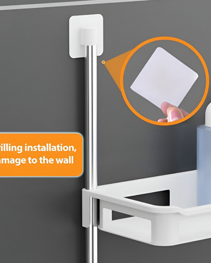 رف المرحاض ذو طبقتين