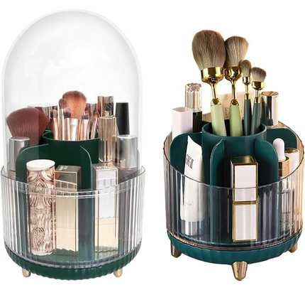 Makeup Brush Holder Oragnizer With Lid