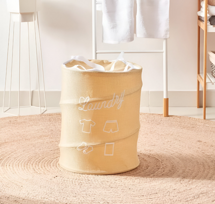 سلة غسيل قابلة للطي صغيرة