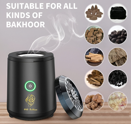 Bukhoor Burner with Quran speaker SQ-500