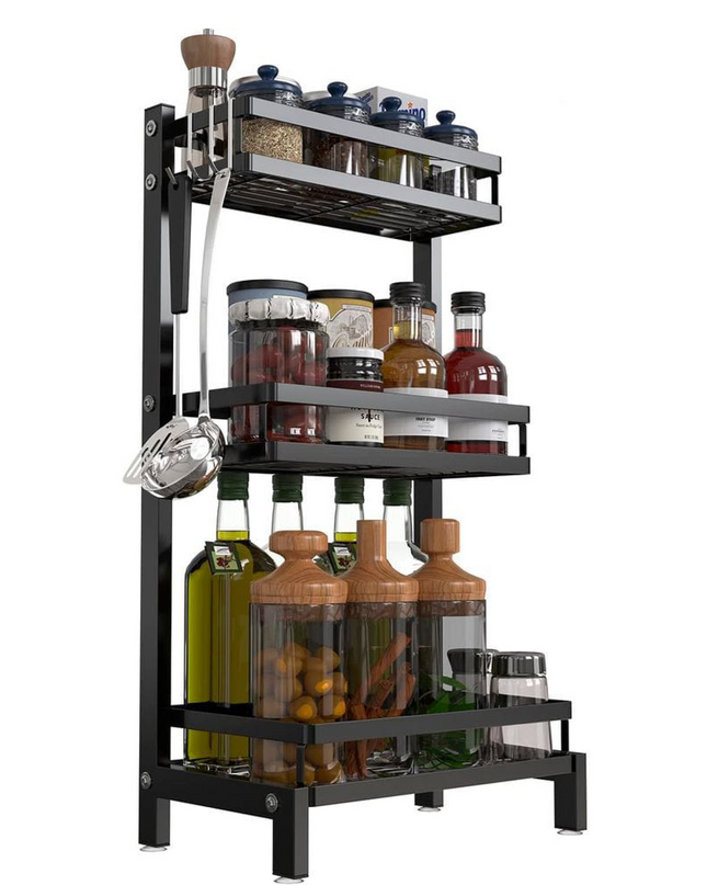 Kitchen Spice Rack 3 Tier