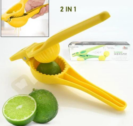 عصارة ليمون 2 في 1 مع فتاحة