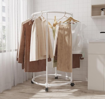 Circular Rotating Garment Rack