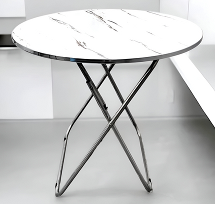 Foldable Round Table Indoor And Outdoor