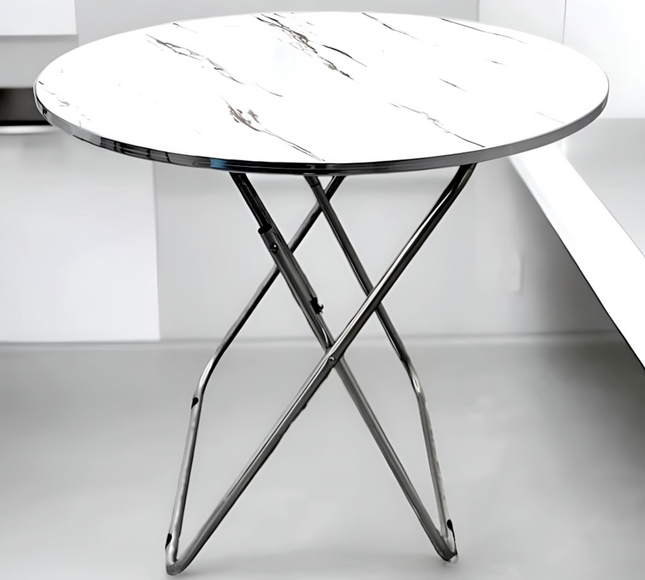 Foldable Round Table Indoor And Outdoor