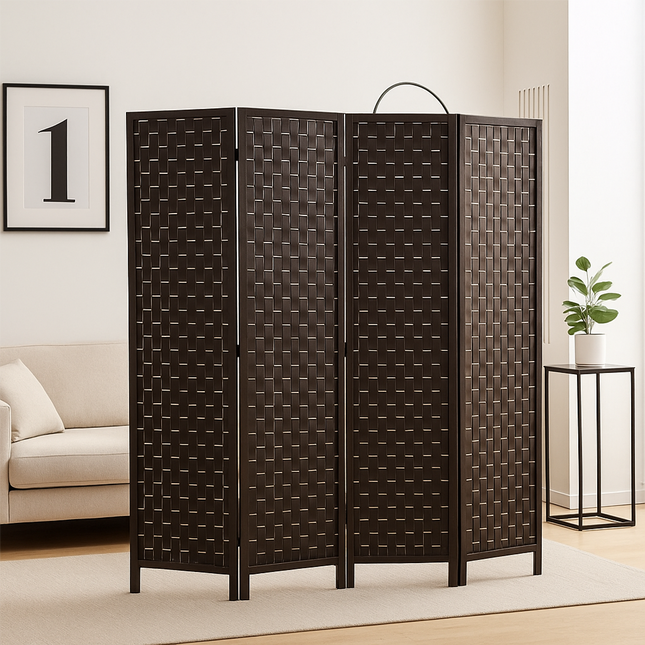 فاصل غرفة الخصوصية القابل للطي مصنوع من الخشب
