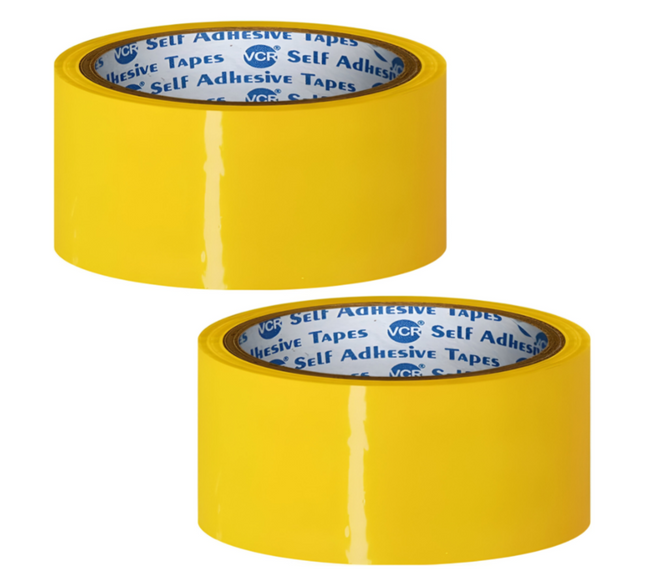 شريط لاصق أصفر 100 ياردة 48 مم