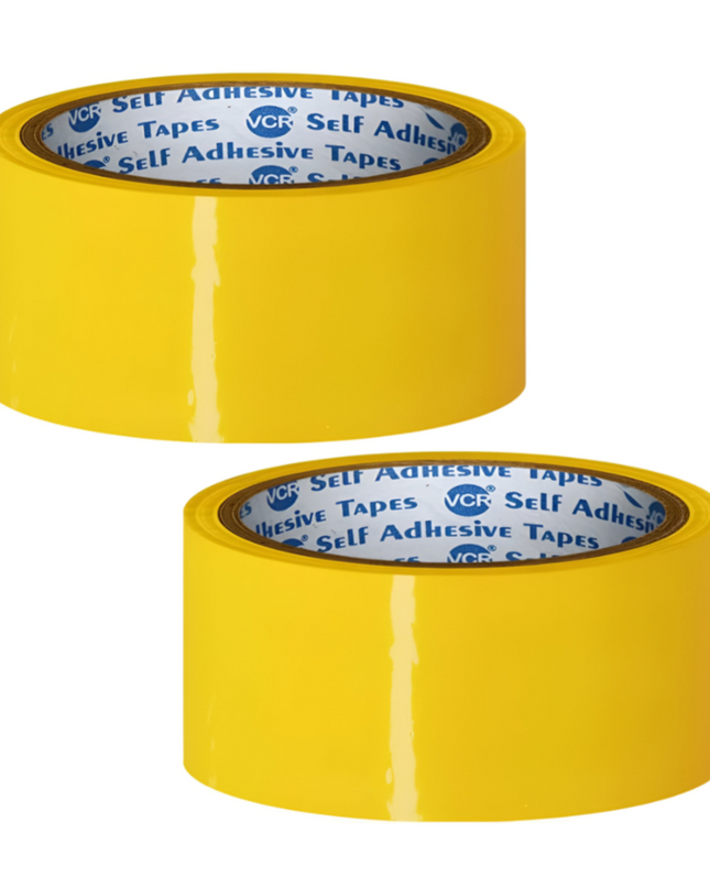 Yellow Masking Cello Tape 100yard 48mm