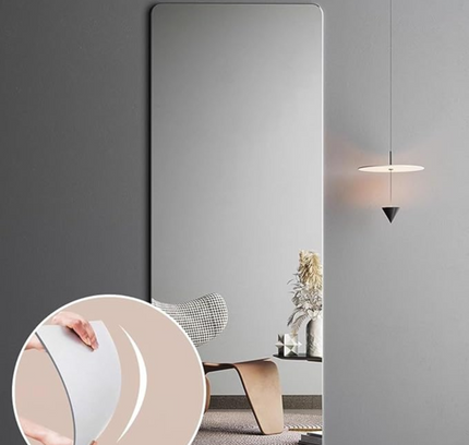 Self Adhesive Flexible Wall Mirror 120x40cm