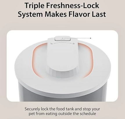 Green Lion Smart Pet Feeder with Stainless Steel Bowl