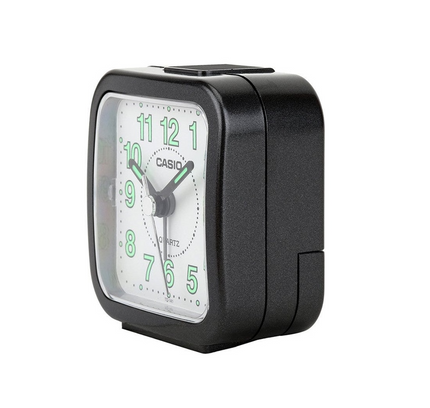 Casio Analog Table Clock, Black - Tq-141-1Df