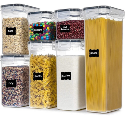 Food Storage Containers With Lids, 7 Pcs Set