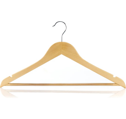 Wooden Clothe Hangers 5 Pcs Set