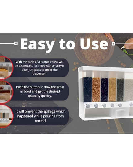 Multiple Dispenser for Cereals