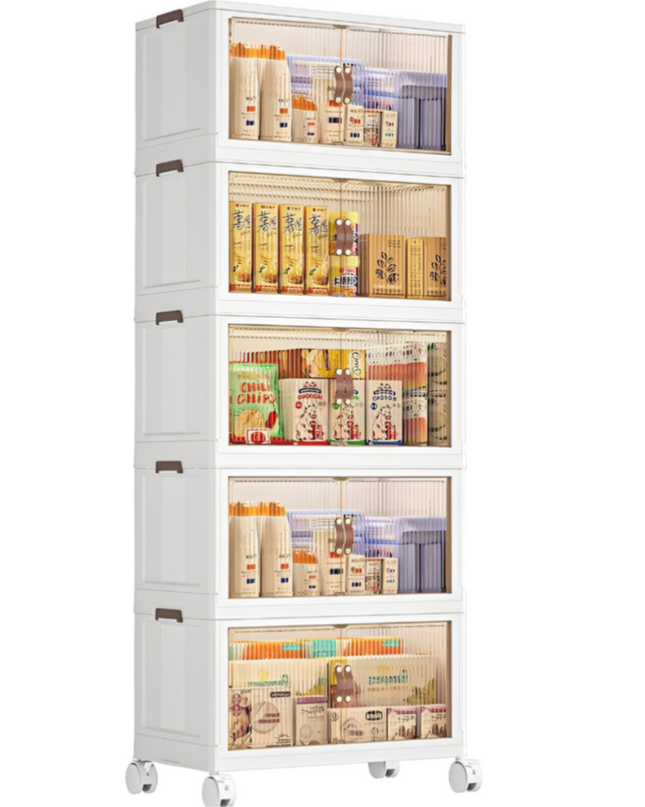 Foldable Storage Cabinet 5 Layer 185cm