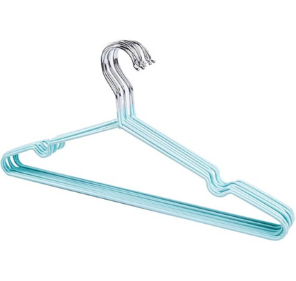 Clothes Hanger Metal 10 Pcs Set