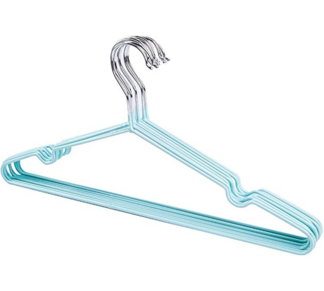 Clothes Hanger Metal 10 Pcs Set
