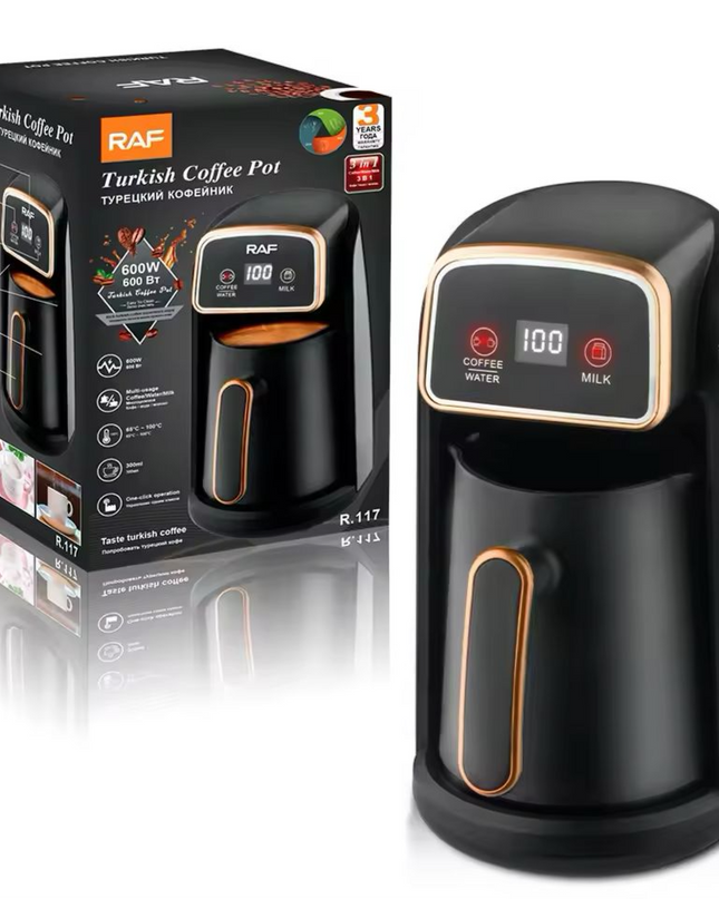RAF Turkish digital coffee pot